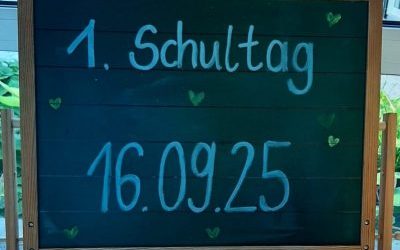 Gut behütet in die Schule